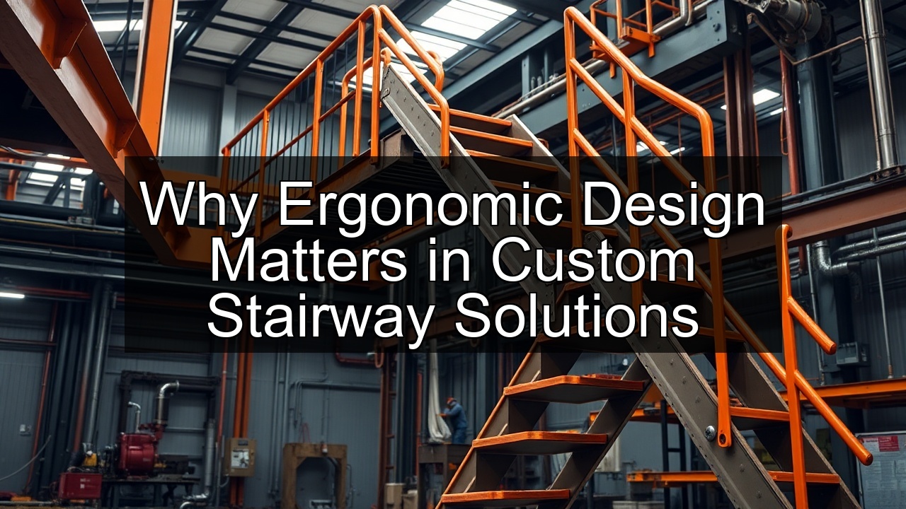 welded custom stairs prefab industrial staircase guardrail