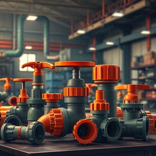 fittings connector polypropylene rubber donut