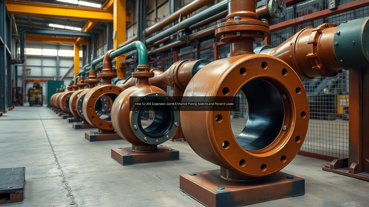 piping sj water 205 expansion joints
