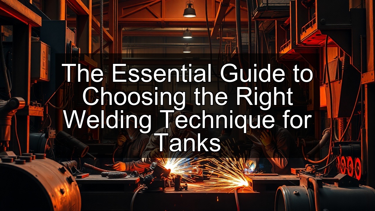 brands tank welding techniques manufacturer welding storage tanks