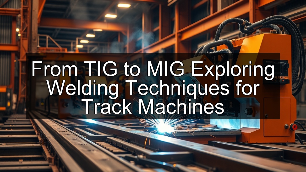 gas track metal welding mig